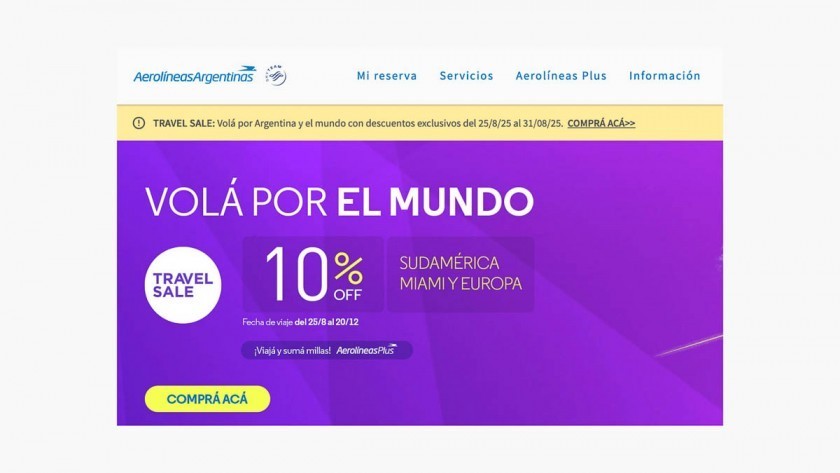 Travel Sale: cómo conseguir vuelos baratos y aprovechar las mejores promociones