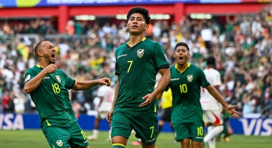 Bolivia le ganó a Surinam y quedó a un triunfo del Mundial 2026