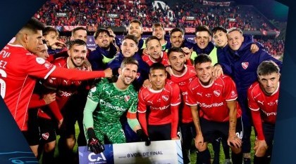 Independiente derrotó a Unión por 2-0 y clasificó a octavos de final de la Copa Argentina