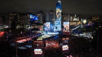 Santa Fe abrió sus Juegos Suramericanos con una gran fiesta de música y deporte