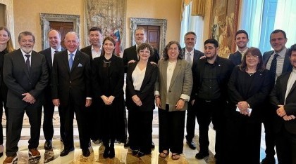 Delegación de la CGT expuso ante el Papa la situación del país