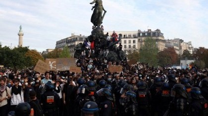  Francia: las protestas estudiantiles dejaron más de 1.000 heridos y casi 500 detenidos