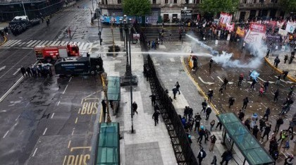 Marcha Universitaria: nuevo reclamo por la Ley de Financiamiento finalizó con incidentes y detenidos